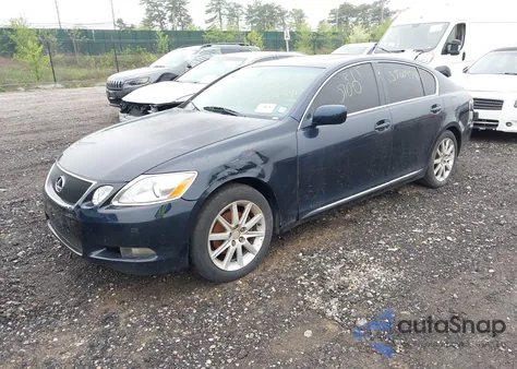 2006 Lexus Gs 300 из США, поврежденный, VIN JTHCH96S860019521